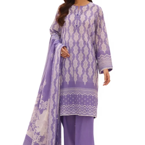 3 Piece Printed Lawn Suit